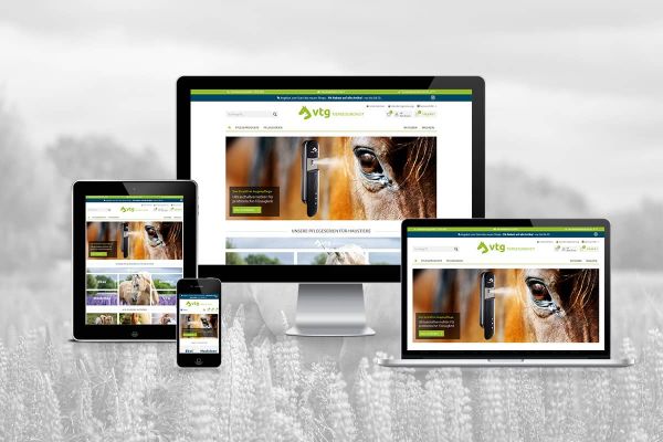 Der neue Online-Shop ist endlich da - VTG Tiergesundheit in neuem Gewand
